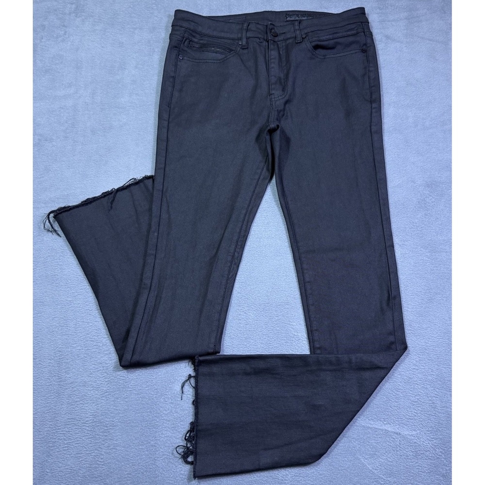 Rockstar Original Jeans Mens 34x34 RSM205 Flare Denim Slim Stacked Y2K Black